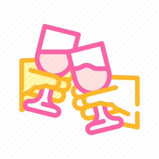 Clink, glasses, event, envelope, invitation, calendar icon - Download on Iconfinder