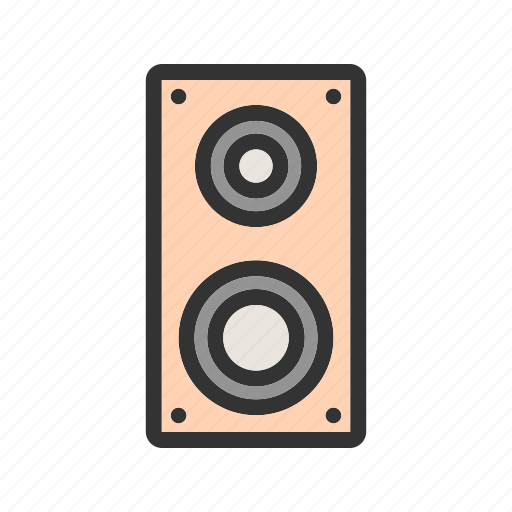 Audio, loud, music, sound, speaker, stereo, technology icon - Download on Iconfinder