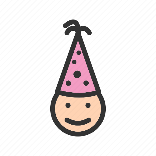 Birthday, cake, child, cute, fun, party, people icon - Download on Iconfinder