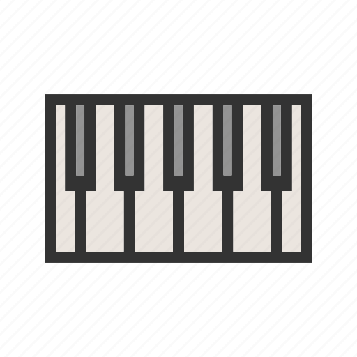 Birthday, key, music, party, piano, play, sound icon - Download on Iconfinder