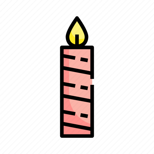 Candle, birthday, celebration, decoration, party icon - Download on Iconfinder