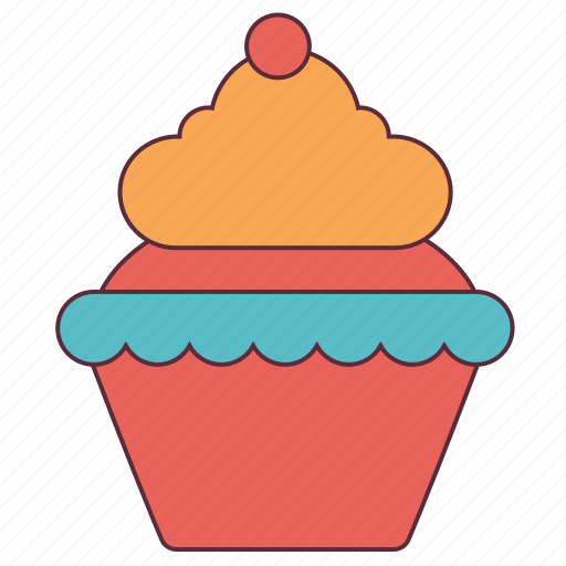 Birthday, cake, cup, cupcake, ice cream, muffins icon - Download on Iconfinder