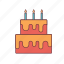 birthday, birthday cake, cake, candle cake, celebration 