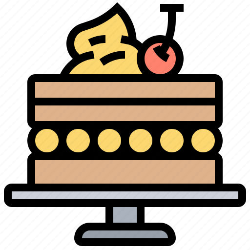Bakery, cake, dessert, party, sweet icon - Download on Iconfinder