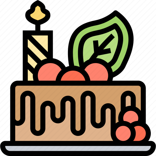 Birthday, cake, anniversary, celebration, bakery icon - Download on Iconfinder