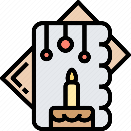 Birthday, card, greeting, invitation, letter icon - Download on Iconfinder