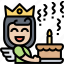 birthday, girl, princess, cake, party 
