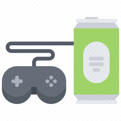 Gamepad, game, beer, can, birthday, party icon - Download on Iconfinder