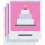 cake, photo, birthday, party 