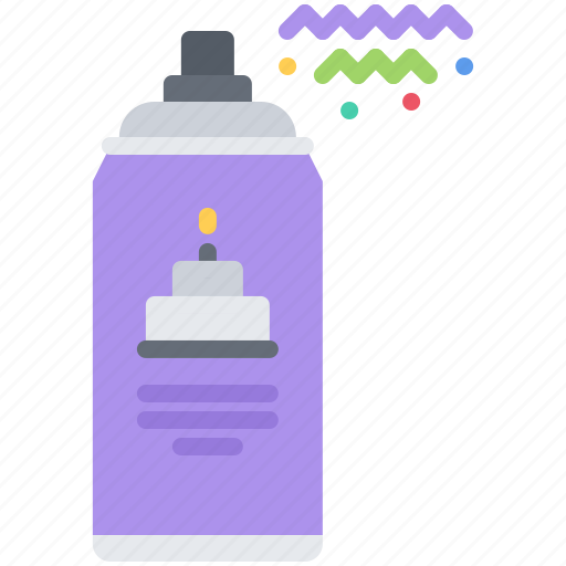 Spray, confetti, birthday, party icon - Download on Iconfinder