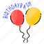 party balloons, birthday bash, birthday balloons, birthday celebration, balloons 
