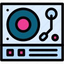 turntable, vinyl, player, dj, mixer, music, and, multimedia, electronics