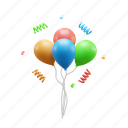 party balloons, decorative balloons, party decoration, celebration balloons, christmas balloons, birthday balloons, bunch of balloons, balloon