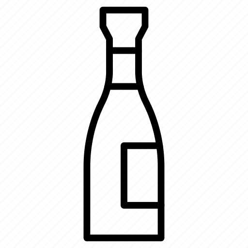 Bottle, beverage, champagne, drink icon - Download on Iconfinder