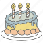 birthday, dessert, party, food, gift, box, decoration, cake 