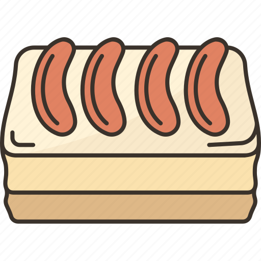 Peach, slice, cake, pastry, recipe icon - Download on Iconfinder
