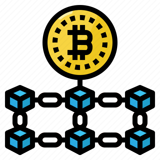 Bitcoin, blockchain, currency, network, technology icon - Download on Iconfinder