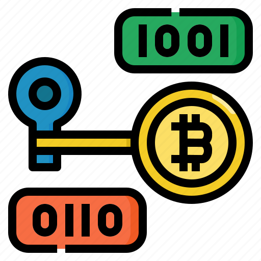 Bitcoin, hole, key, private, protect icon - Download on Iconfinder