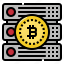 bitcoin, currency, digital, money, server 