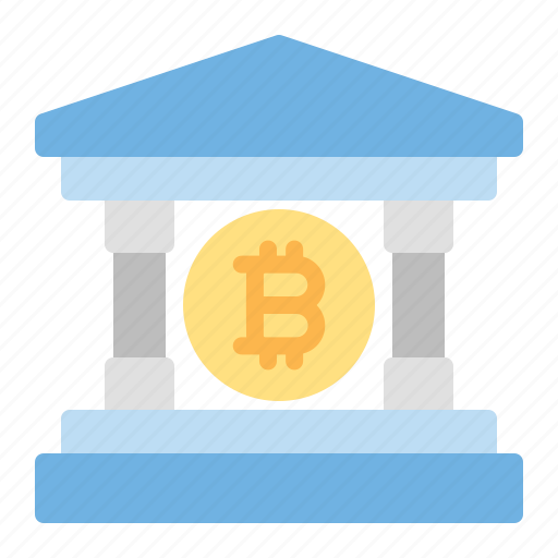 Bitcoin, bank, cryptocurrency, business, finance icon - Download on Iconfinder