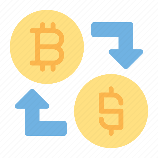 Bitcoin, exchange, cryptocurrency, blockchain, money, dollar, business icon - Download on Iconfinder