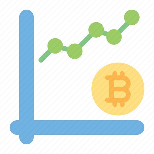 Bitcoin, graph, chart, analytics, statistics, business icon - Download on Iconfinder