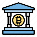 bitcoin, bank, cryptocurrency, money, business, finance 