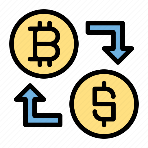 Bitcoin, exchange, cryptocurrency, money, finance, business icon - Download on Iconfinder