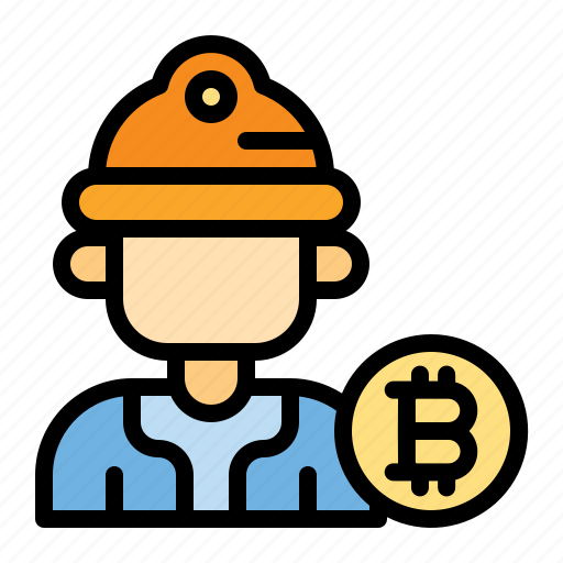 Bitcoin, miner, cryptocurrency, money, finance, business icon - Download on Iconfinder