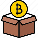 unbox bitcoin, surprise bitcoin, donate bitcoin, deliver bitcoin, box, bitcoin
