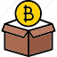 unbox bitcoin, surprise bitcoin, donate bitcoin, deliver bitcoin, box, bitcoin 