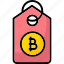 bitcoin tag, price tag, crypto tag, currency tag, discount tag, tag, crypto currency tag 