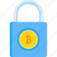 secure bitcoin, bitcoin security, safety bitcoin, lock bitcoin, bitcoin, lock, safe money 