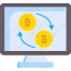 online transfer bitcoin, transfer money, bitcoin, exchange, bitcoin exchange, led, earn online 