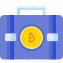 bitcoin briefcase, bitcoin, bitcoin business, bitcoin profile, crypto wallet, crypto currency