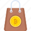bitcoin shopping bag, bitcoin, bitcoin shopping, bitcoin currency, shopping with bitcoin, buy bitcoin 