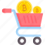 bitcoin cart, bitcoin shopping, bitcoin shopping cart, cart. bitcoin, online shopping 