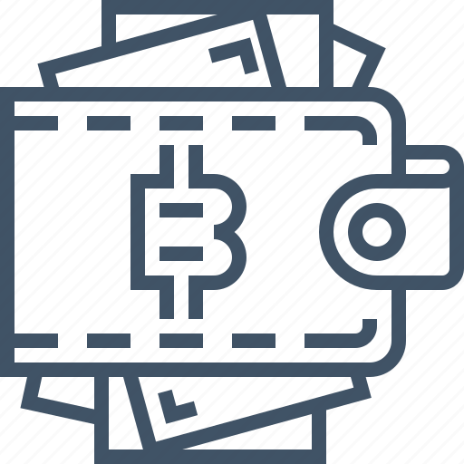 Bitcoin, currency, digital, online, payment, security, wallet icon - Download on Iconfinder