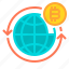 bitcoin, business, currency, money, wide, world 