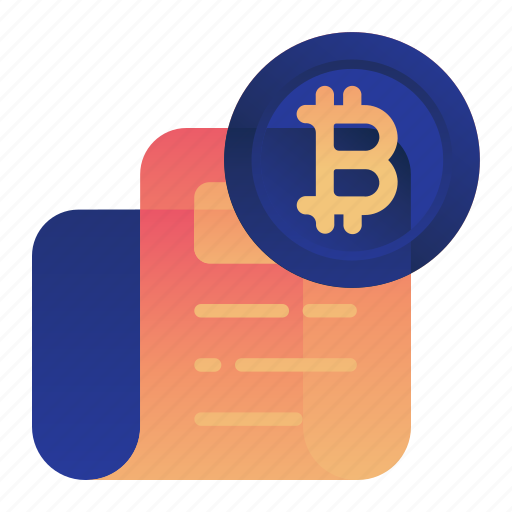 Article, bitcoin, currency, finance, news icon - Download on Iconfinder