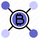 bitcoin, network, blockchain, cryptocurrency