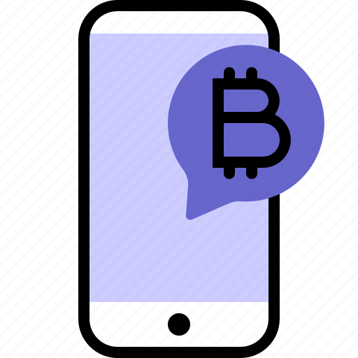 Bitcoin, crypto, mobile, notification, cryptocurrency, news icon - Download on Iconfinder
