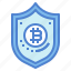 coin, protection, safe, security 
