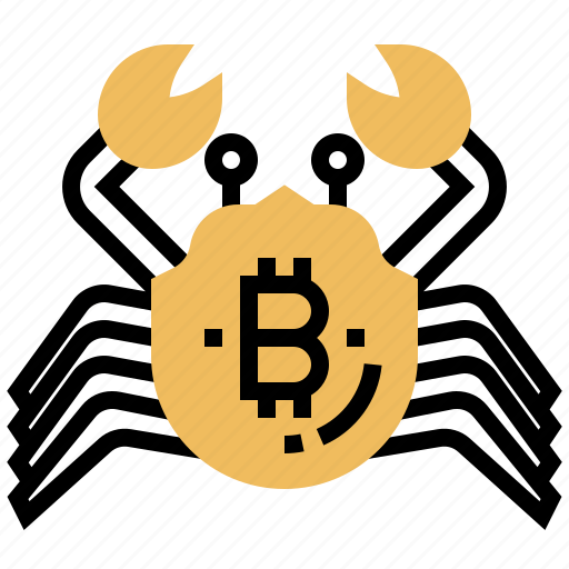 Bitcoin, business, crab, market, miners icon - Download on Iconfinder
