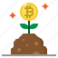 bitcoin, coin, currency, growth, investment 