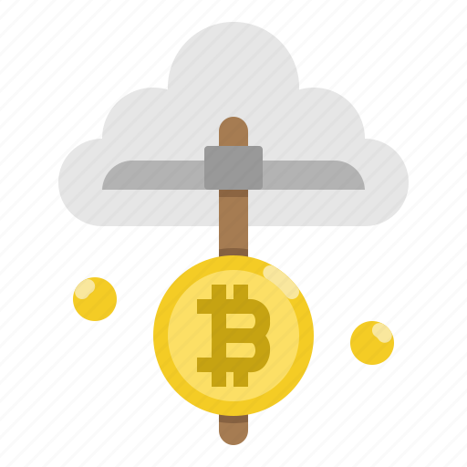 Bitcoin, blockchain, cloud, farm, mining icon - Download on Iconfinder