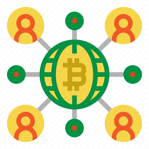 Bitcoin, digital, global, money, network icon - Download on Iconfinder