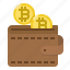 bitcoin, currency, digital, money, wallet 