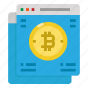 bitcoin, digital, money, site, web 