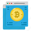bitcoin, digital, money, site, web 